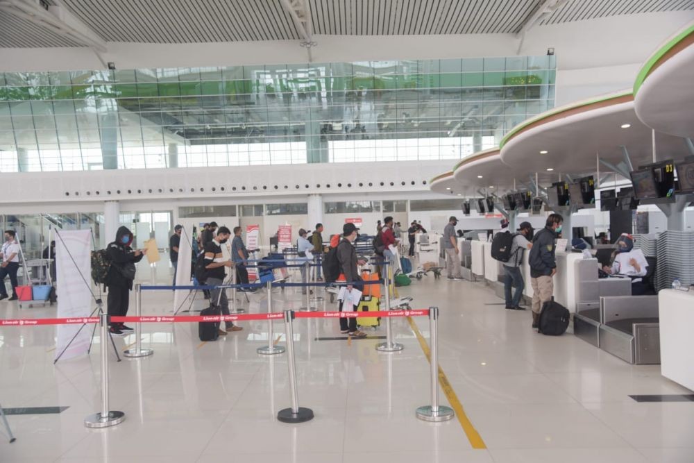 Tes Antigen Tak Wajib, Penumpang Bandara Balikpapan Mulai Meningkat
