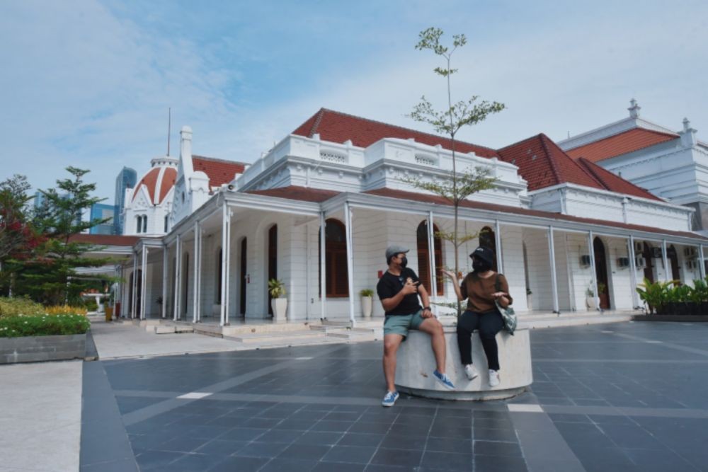 Hore! Alun-alun Surabaya Dibuka, Pengunjung Bisa Pesan Tiket di Sini