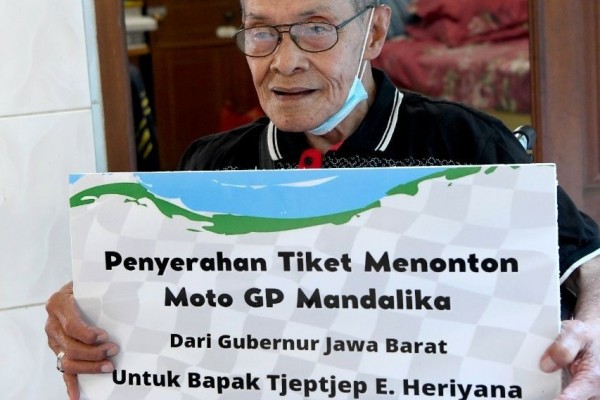 Mantan Pebalap Motor Tjejep Heriyana Dapat Tiket MotoGP Mandalika