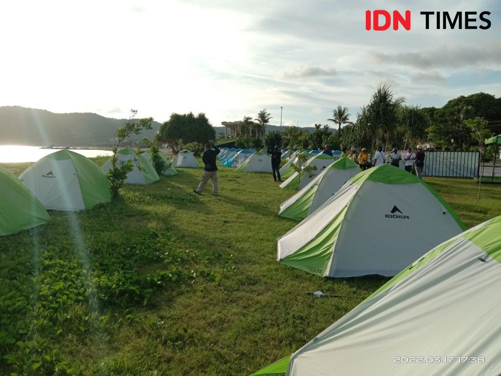 Penonton MXGP Samota Disiapkan 1.000 Camping Ground dan Kapal Perang