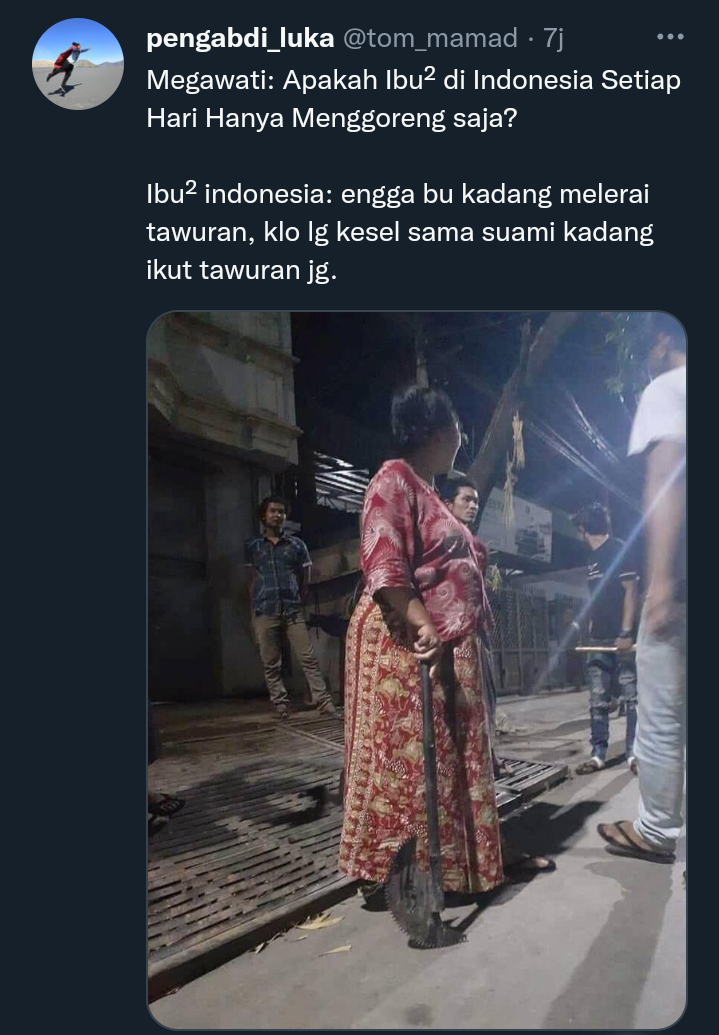 10 Jawaban Kocak Netizen ke Megawati Soal Ibu-Ibu Menggoreng