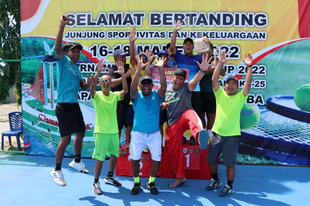 Hadiah Puluhan Juta Rupiah, Ini Juara Turnamen Tenis Bupati Cup 2022