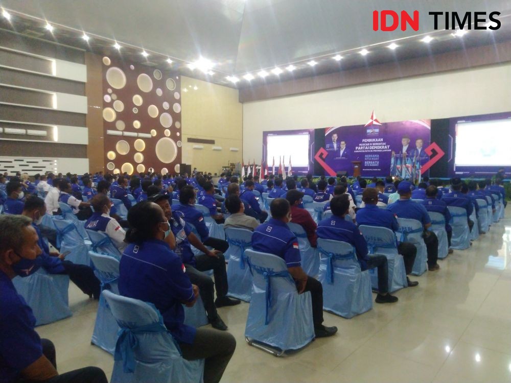 Muscab IV Demokrat Lampung Dibuka, AHY: Saya Pimpin dan Kawal Langsung