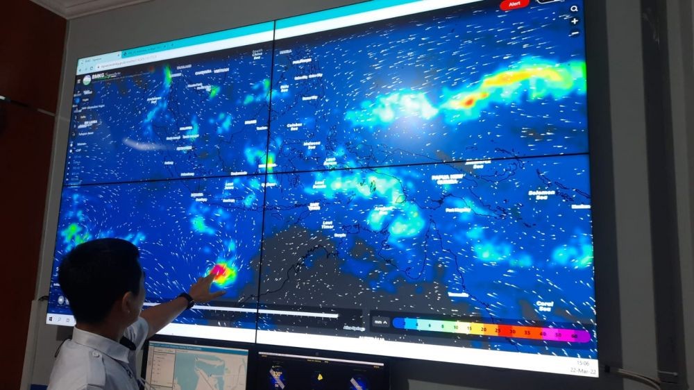 Ngaliyan Hujan Deras, Mangkang Semarang Terendam Banjir 40 Sentimeter