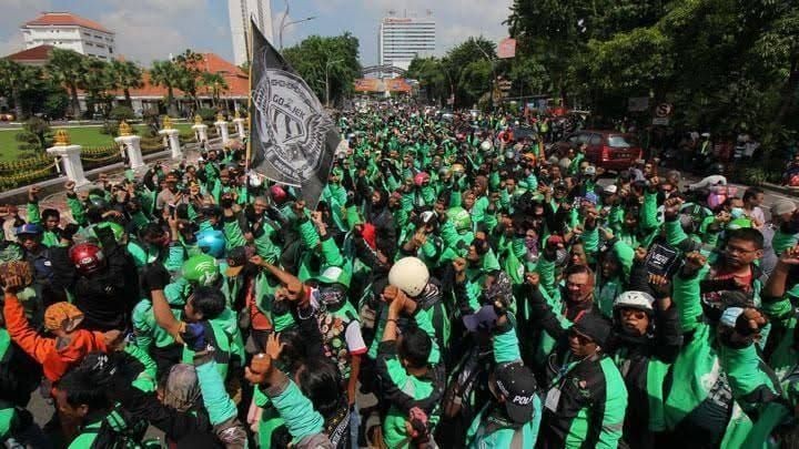Siap-siap, Ribuan Driver Ojol Akan Demo di Surabaya