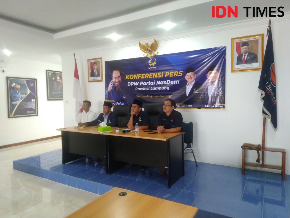 Surya Paloh akan Hadiri Pelantikan DPW Partai NasDem Lampung 2022-2024