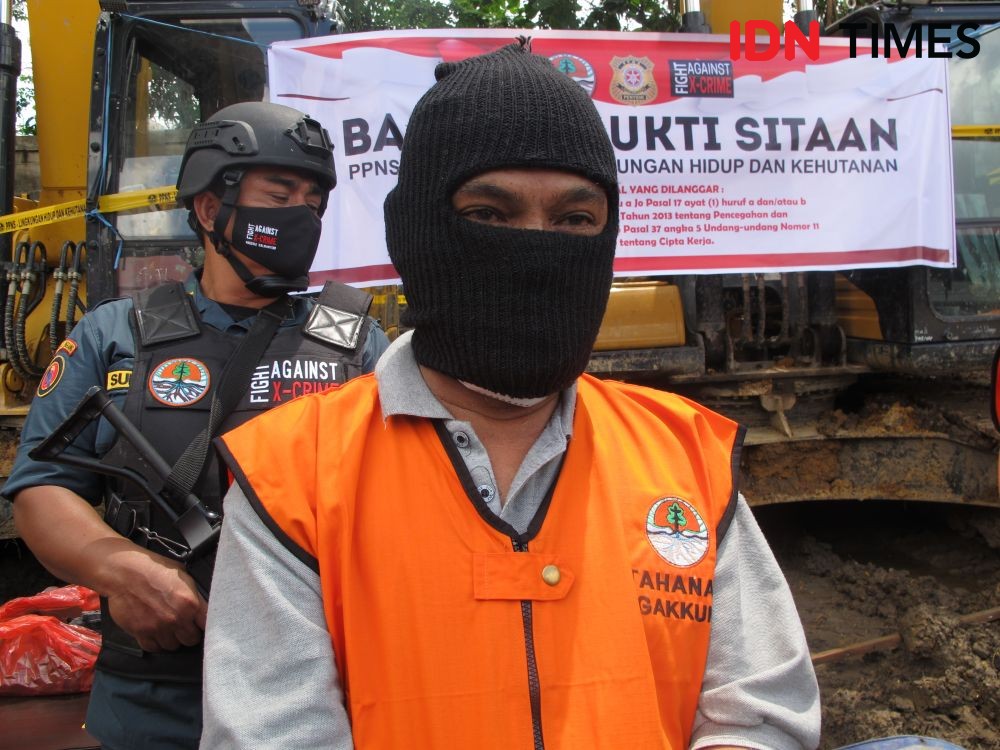Tambang Ilegal di Area IKN Nusantara Digerebek Gakkum KLHK 