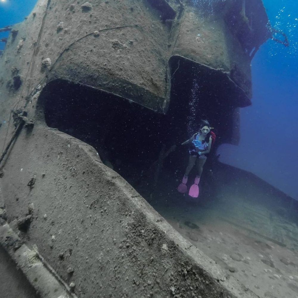 Cerita Seru Diving Marischka Prudence di Kedalaman Laut Indonesia 