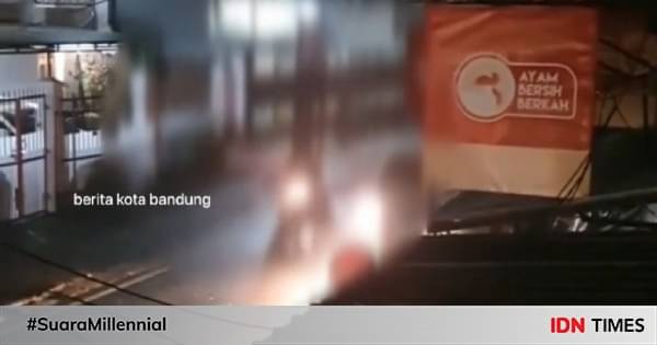 Video Viral Pengendara Motor Lindas Korban Di Sukasari