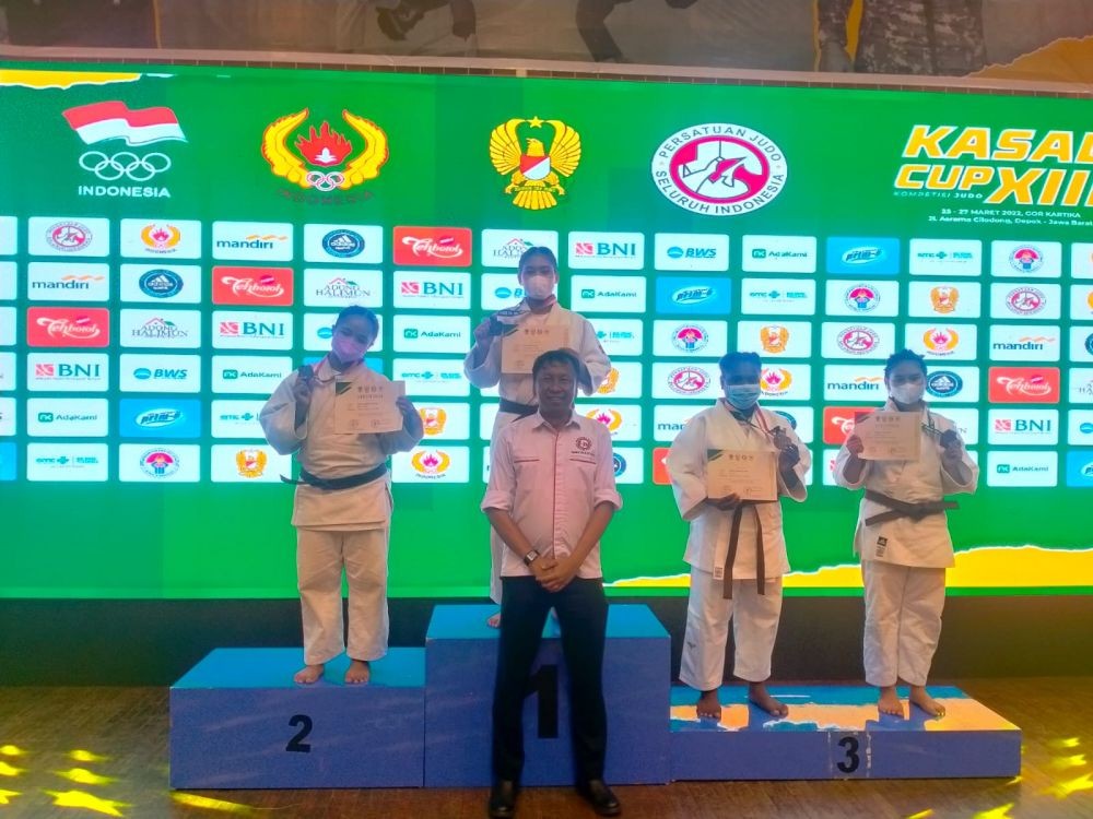 Raih 5 Medali, Judo Sumut Akhiri Penantian Satu Dekade di Kasad Cup