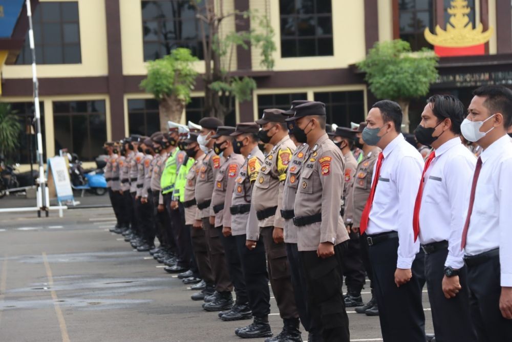 Mangkir Dinas 309 Hari, 1 Personel Polresta Bandar Lampung Dipecat