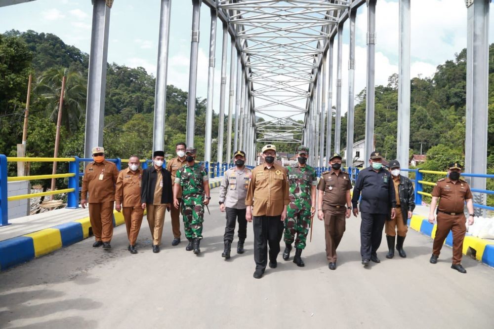 Hancur Saat Banjir Bandang 2019, Jembatan Ciberang Dibuka Kembali 