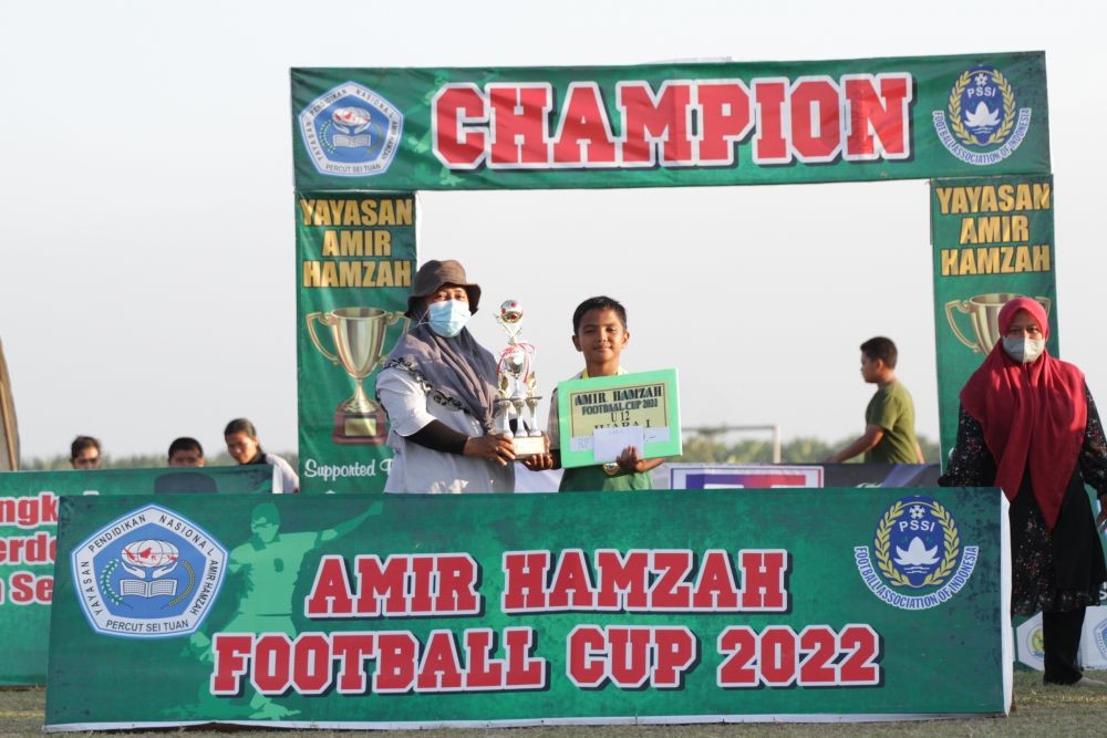SSB Bakrie Asahan Juarai Festival Amir Hamzah Cup U-12