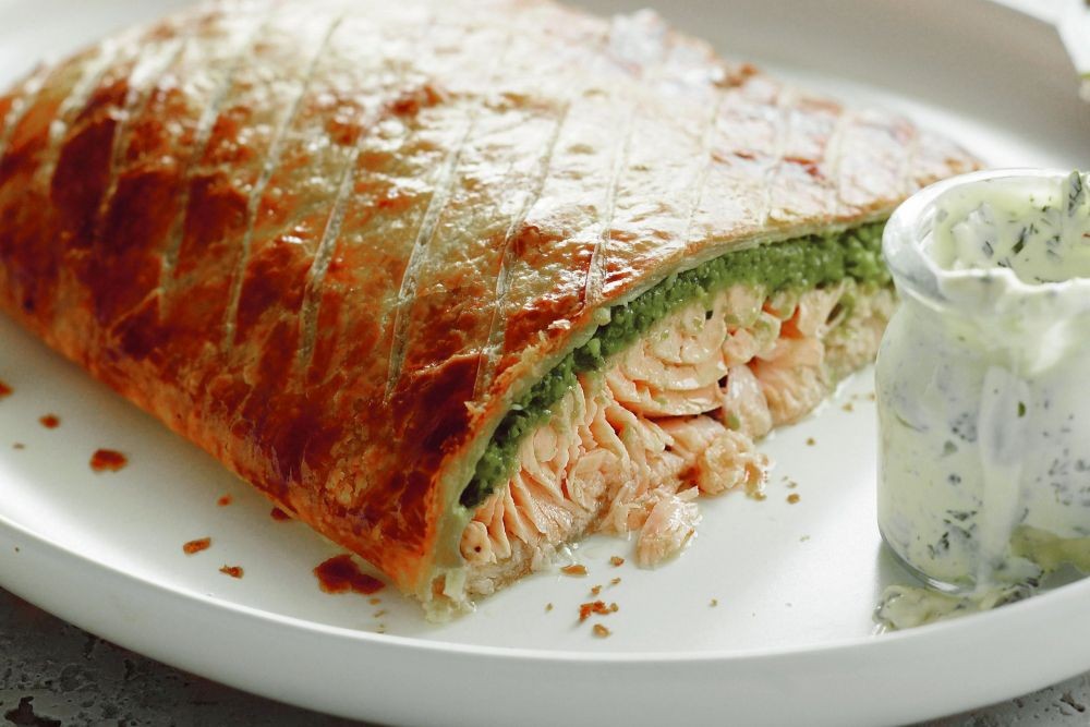 Resep Salmon En Croute Khas Prancis