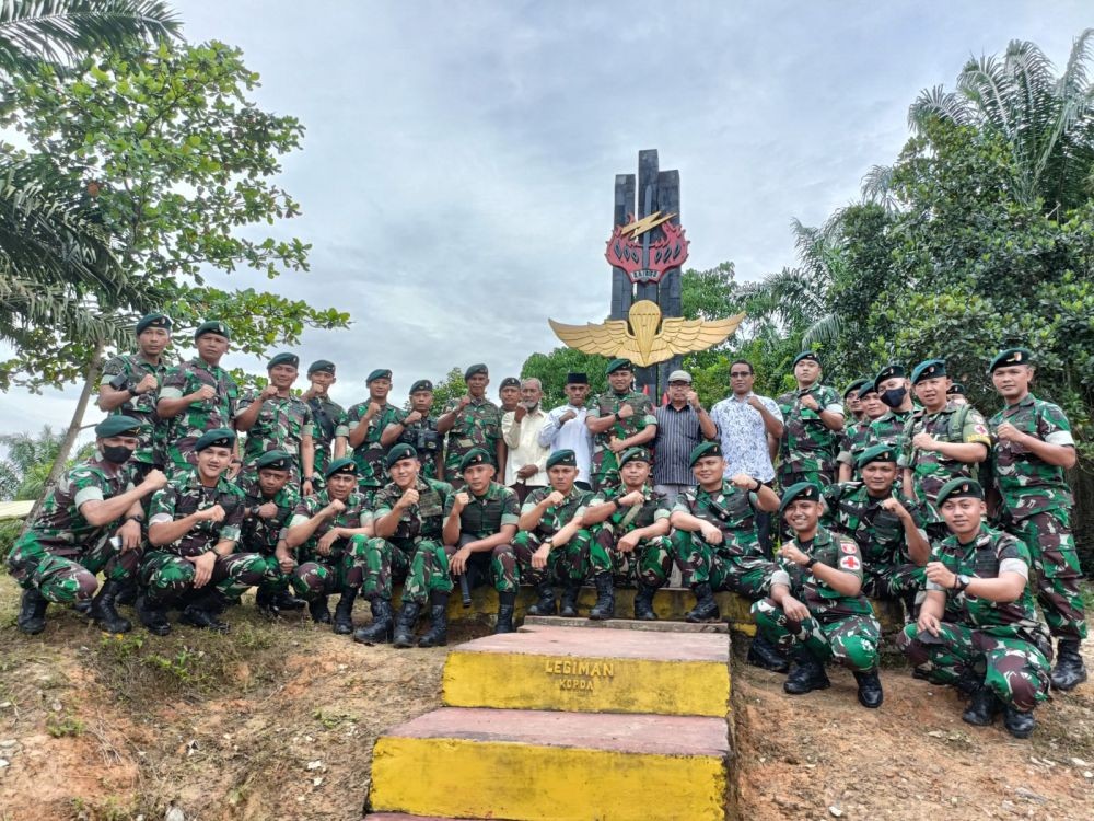 Prajurit Raider Raja Alam Tiba di Balikpapan setelah Bertugas di Papua