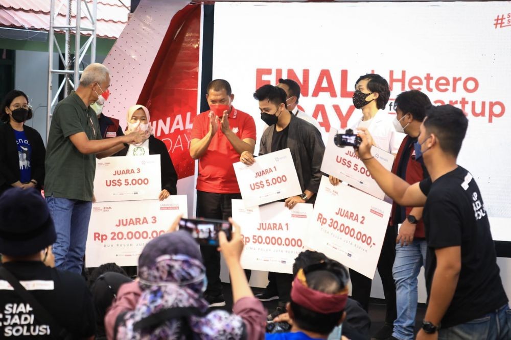 3 Bisnis Rintisan Jadi Juara di Hetero for Startup, Terjauh dari Dayak