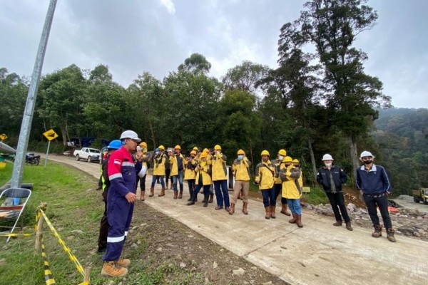 GeoDipa Pamerkan Proyek Patuha 2 kepada PWI dan IJTI Bandung Raya