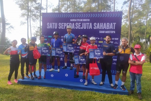 150 Atlet Sepeda Nasional Ikuti NasDem Cycling Booster