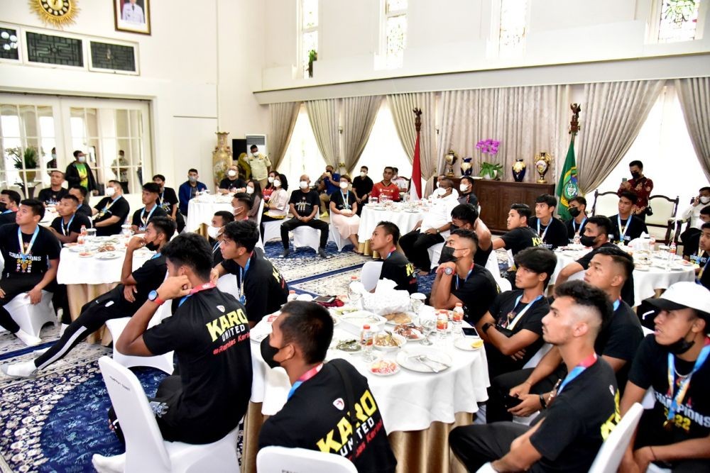 Liga 2, Gubernur Edy Dukung Karo United, PSDS, dan PSMS Berprestasi