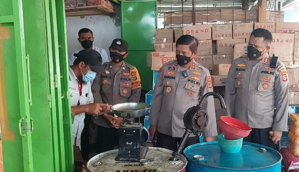 Kapolda Lampung Minta Pemda Percepat Distribusi Minyak Goreng Curah