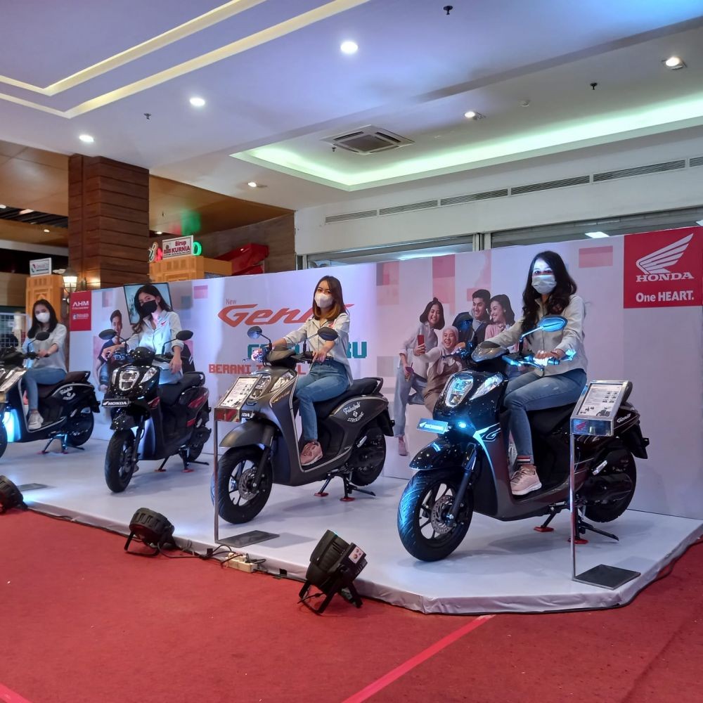 Honda Pamerkan Motor Matic Andalan di Berbagai Mal Kota Medan