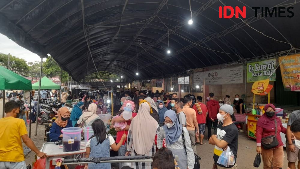 Sempat Berhenti 2 Tahun, Bazar Ramadan di Kota Serang Digelar Lagi