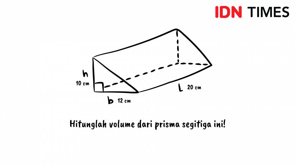 Rumus Volume Prisma Segitiga Dan Contoh Soalnya