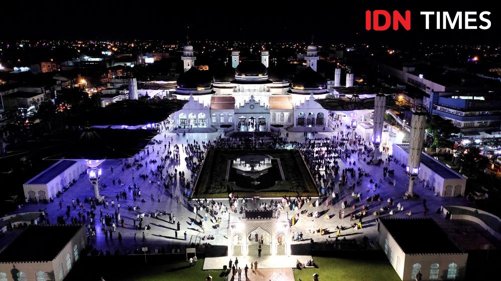 10 Masjid di Aceh Ini Punya Keindahan dan Kemegahan yang Memukau