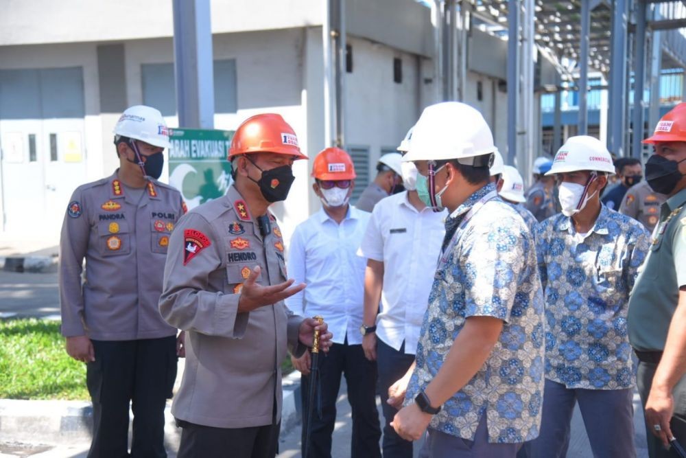 Kapolda Pantau Perusahaan Produksi Migor Curah, Berapa Stok Lampung?