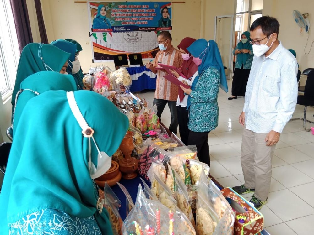 Lomba Kemasan dan Kerajinan Gambo, Muba Bangkitkan Produk UMKM