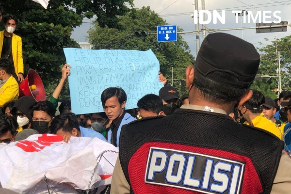 Aliansi BEM Sumsel Tolak Perpanjangan Masa Jabatan Presiden 3 Periode