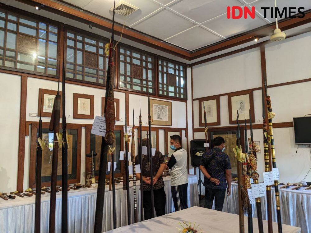 Tombak Jarahan Kolonial Belanda Dipamerkan di Museum Semarajaya