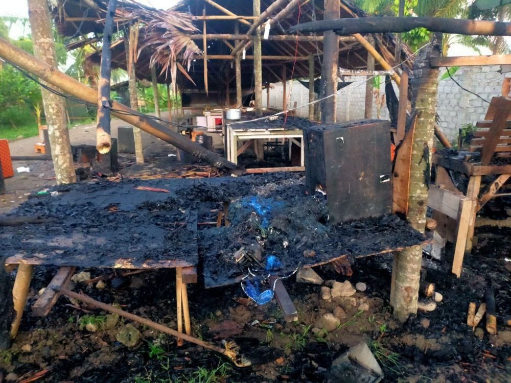 Dua Tempat Hiburan Malam Dibakar OTK, Ratusan Pelaku Pakai Kelewang