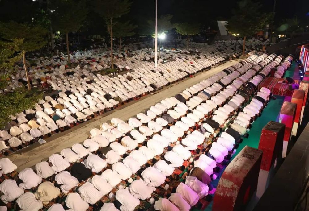 Muhammadiyah Makassar Gelar Salat Idul Adha di Anjungan Pantai Losari