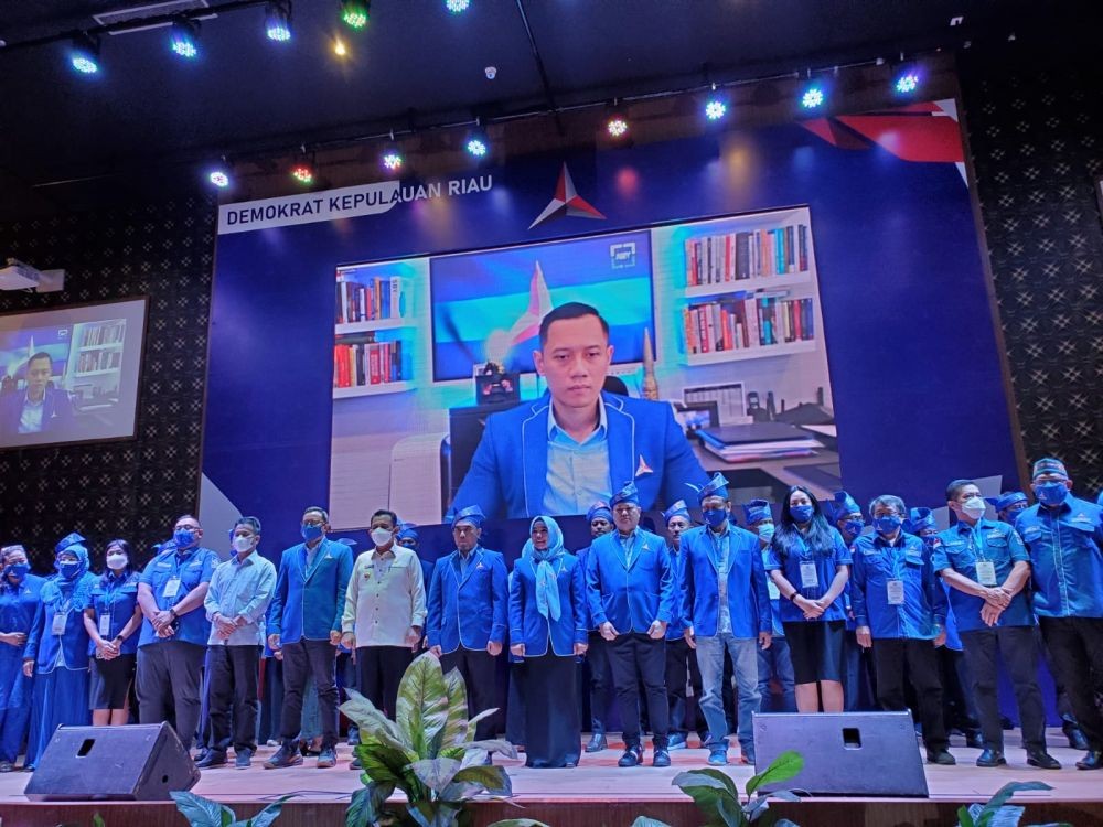 AHY Minta Kader Jayakan Kembali Demokrat di Jawa Barat
