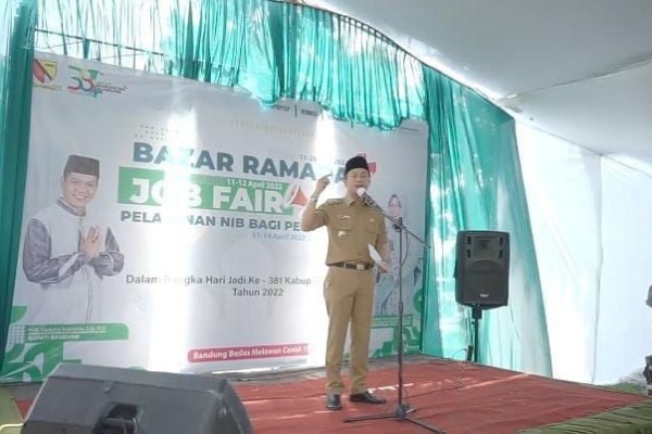 Tekan Angka Pengangguran, Pemkab Bandung Gelar Job Fair
