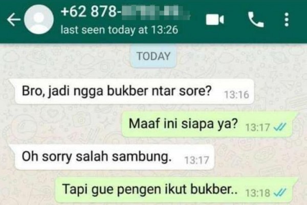 Kumpulan Chat Kocak Ngajak Buka Puasa Bareng, Ngakak!