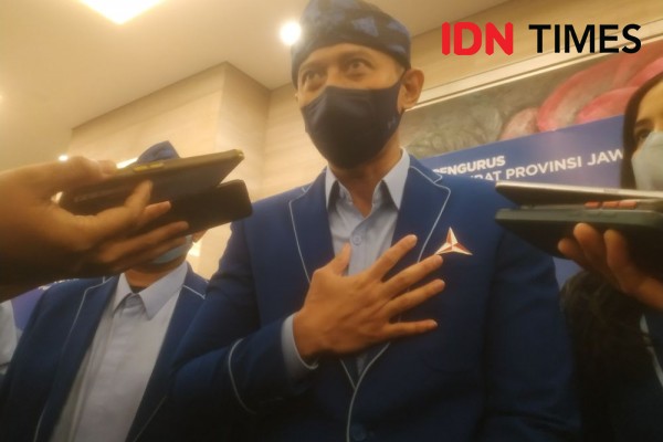 Lantik Pengurus Baru, AHY Minta Demokrat Jabar Dongkrak Suara Nasional