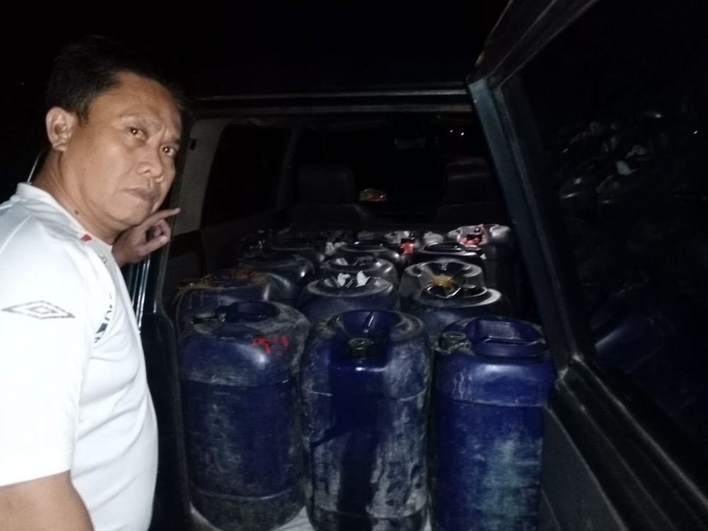 Modif Tangki Mobil, Pria Pesawaran Timbun Ratusan Liter BBM Subsidi