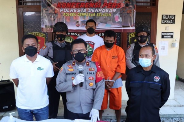 Pelaku Begal Payudara di Denpasar Ditangkap, Aksinya Sempat Viral