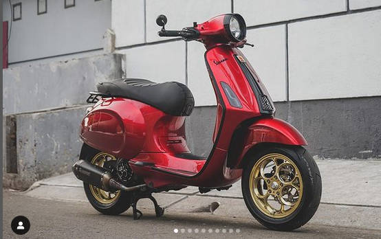 Bikin Vespa Matic Jadi Hedon Tanpa Mubazir