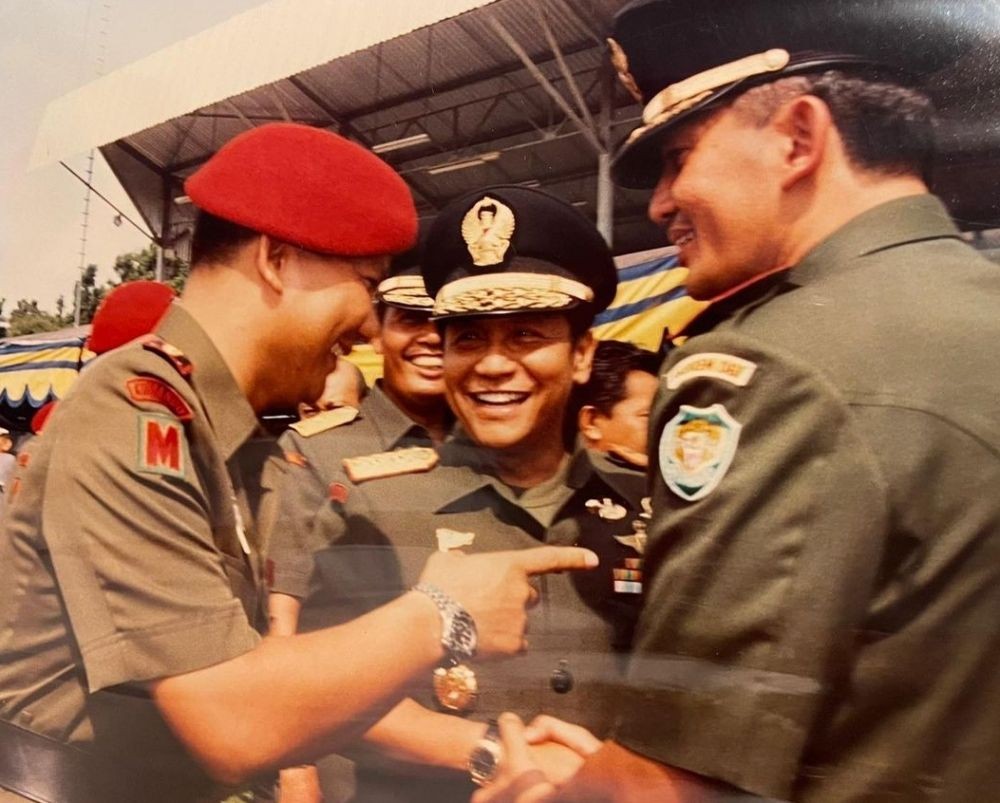 Potret Prabowo Kenang Saat Masih Bertugas Di Kopassus