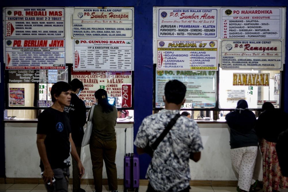 Dekati Lebaran, Harga Tiket Bus di Tangerang Naik 3 Kali Lipat