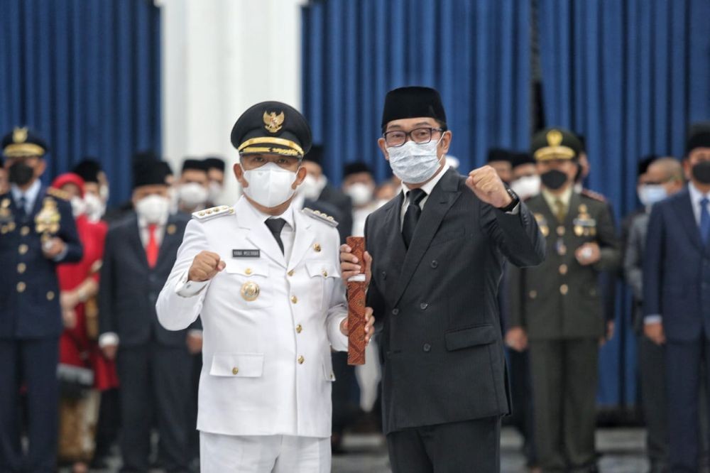 Yana Mulyana Sah Jadi Wali Kota Bandung 2022-2023