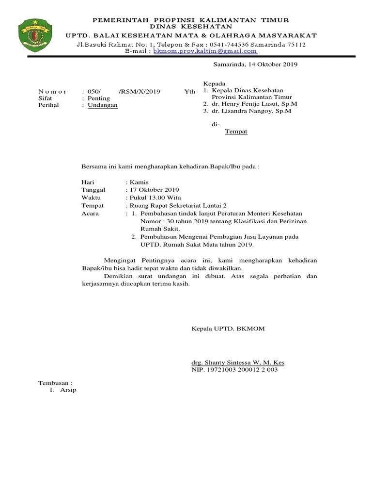 10 Contoh Surat Undangan Resmi dan Kegiatan Sosial, Lengkap