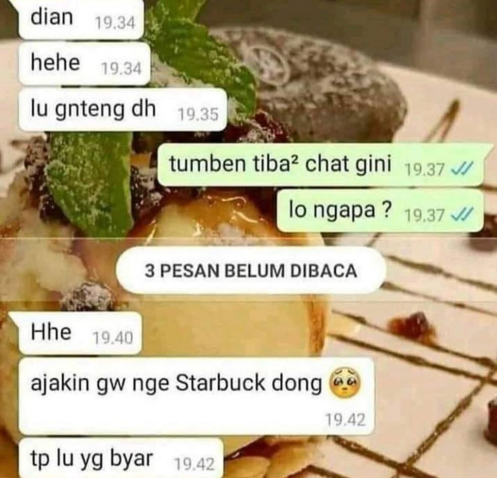 10 Chat Modus Merayu Ini Endingnya Maksa Banget Ngikik Pol 1318