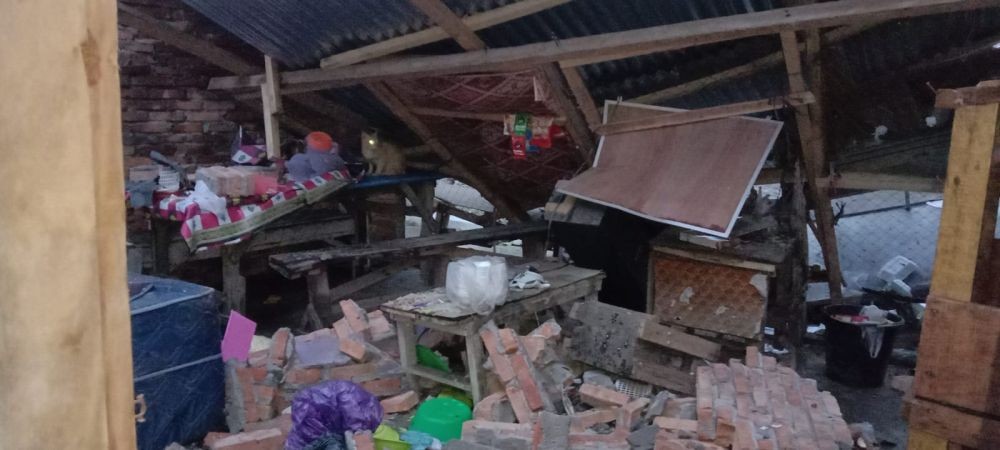 Binjai Disapu Puting Beliung, Puluhan Rumah Rusak dan Listrik Padam