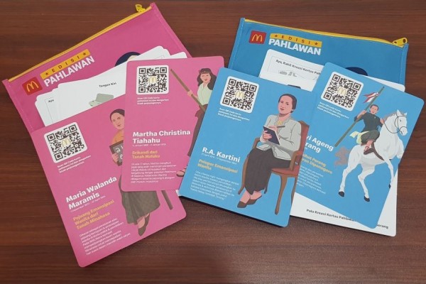 Cara Dapat Figur 3D Pahlawan Wanita Indonesia Gratis dari McDonald's