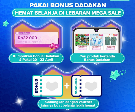 Belanja Di Lazada Lebaran Mega Sale, Promonya Banyak Banget!