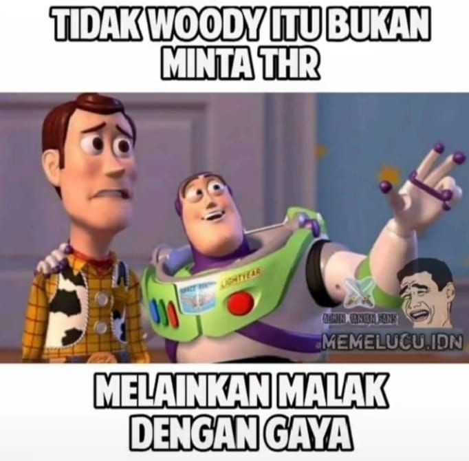 10 Meme Minta Thr Ini Bikin Senyum Kecut Sudah Cair Belum